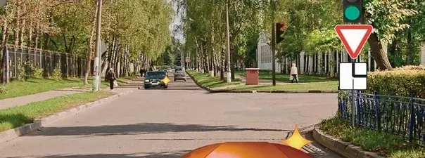 Билет 18. Вопрос 13. ПДД 2025 категории АВ на легковой автомобиль