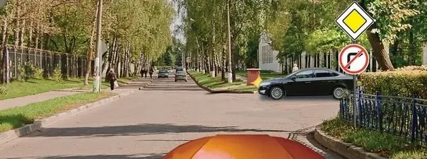 Билет 38. Вопрос 7. ПДД 2025 категории АВ на легковой автомобиль